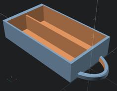 Long Slots Divider Height Fix 3D Printer Model