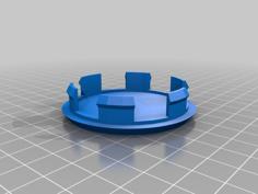 Custom Center Cap For Wheels ( Hole Plugger ) 3D Printer Model