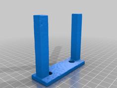 Double Stone Door 3D Printer Model