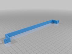 Under Desk Holder For KVM Usb Hub From Kceve 3D Printer Model