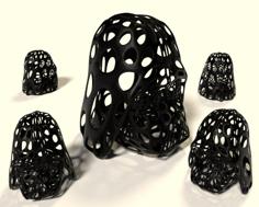 Darth Vader – Voronoi Style 3D Printer Model