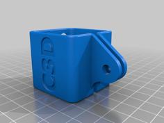 Polaroid Cube Case GoPro Mount 3D Printer Model