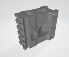 “Are We Cool Yet” Riser With Picatinny Rail Spliced Into It. 3D Printer Model