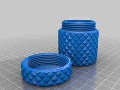 Knurled Box Take 3 3D Printer Model