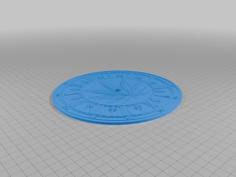 Happy Time Clock 3D Printer Model