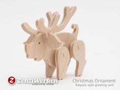 Christmas Ornament „Weihnachtsschweinchen“ 3D Printer Model