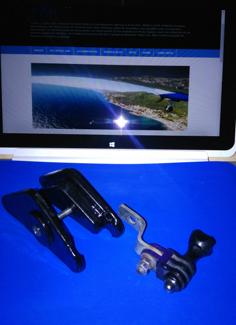 Support AR GoPRO Pour PIPER PA28 /GoPro Rear Bracket 3D Printer Model