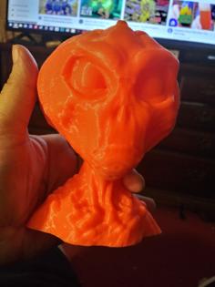 Alien Pumpkin 3D Printer Model