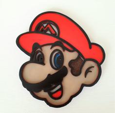 Mario Picture 3D Printer Model