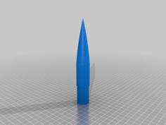 1 Inch Rocket Nose Cone 3D Printer Model