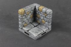 OpenForge 2.0 Dungeon Stone Corner 3D Printer Model