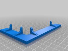 Shelf Mantle Miniature Wrap Around 3D Printer Model