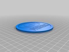 Green Bay Packers Coaster 3D Printer Model