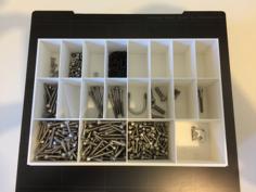 Storage Box For Screws And Nuts 3D Printer Model