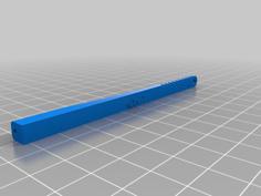 Adjustable Push Rods 3D Printer Model