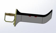 Eris Greyrat Sword 3D Printer Model