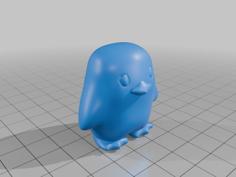 Chubby Penguin 3D Printer Model