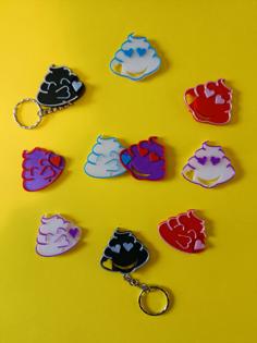 Lovely Poos Keychains 3D Printer Model