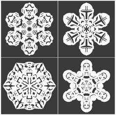 Star Wars Snowflakes By Anthony Herrera – 2019 3D Printer Model