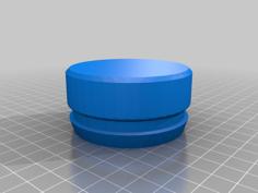 Mustang Wheel Center Hub 3D Printer Model