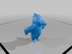 Chibi Rodan 3D Printer Model