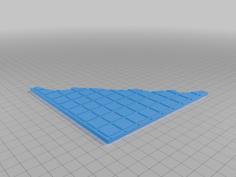 Ruined Corner Floor 3D Printer Model