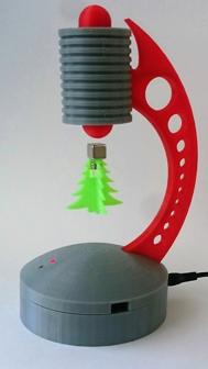 Levitating XmasTree For Levitator 3D Printer Model