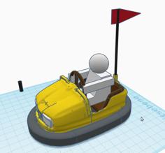 Playmobil Bumpercar, Autoscooter 3D Printer Model