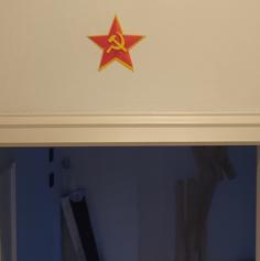 Hammer And Sickle 3D Printer Model