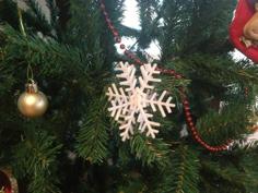 Simple Beautiful Snowflake On Trees And Walls 3D Printer Model