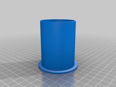 Carton Spool Tube Adapter 3D Printer Model