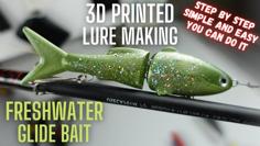 Freshwater Glide Bait Fishing Lure. Fishing Lure Made With 3d Printer. 3D Printer Model