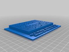 The Shining Maze 3D Printer Model