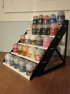 Citadel Paint Rack 3D Printer Model