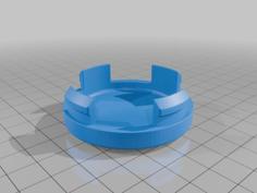 Ford 54mm Wheel Cap 3D Printer Model