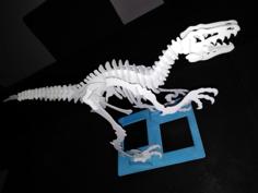 Velociraptor 3D Puzzle Holder 3D Printer Model