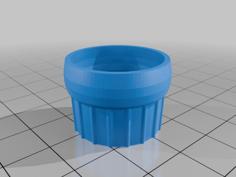 Two Version Of Caps For Tourist Gas Tank 3D Printer Model