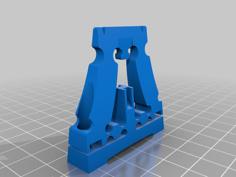 Nerdy Gurdy 6.3 Adjustable 3D Printed Bridge 3D Printer Model