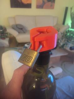 Bottle_lock 3D Printer Model