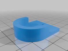 Curtain Rod Holder 3D Printer Model