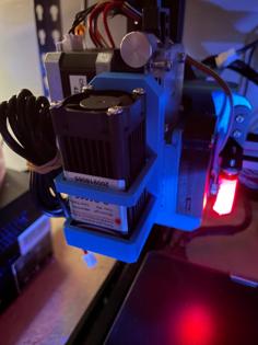 Laser Mount For Creality CR10-V3(V2 With Direct Drive) 3D Printer Model