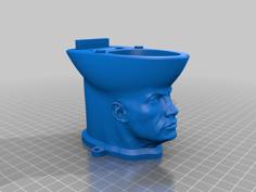 Dwayne The Rock Toilet 3D Printer Model