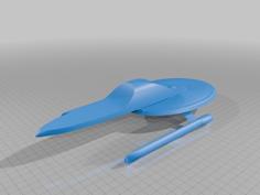 Ajax Class_Excelsior-Star Trek 3D Printer Model