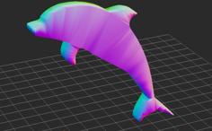 Dolphin 3D Printer Model