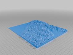 Glaisnock Wilderness Area 3D Printer Model