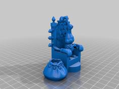 The Gift That Keeps On Giving (Garfield Xmas Santa Chair) 3D Printer Model