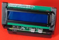 Raspberry Pi Zero LCD Brackets 3D Printer Model