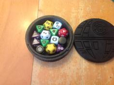 Death Star Dice Box 3D Printer Model