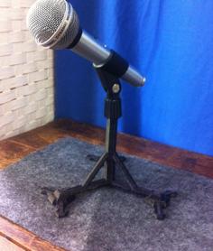 Microphone Stand 3D Printer Model