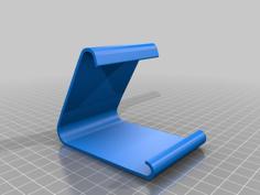 Audio CD Case Stand (60°) 3D Printer Model